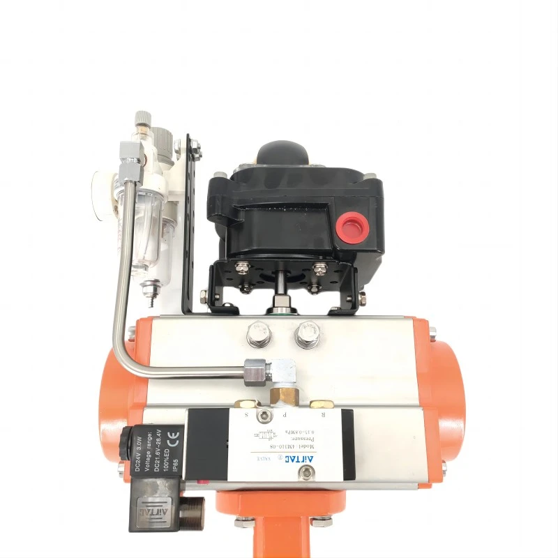 Soft Back Single Acting Pneumatic Clamp Butterfly Valve back